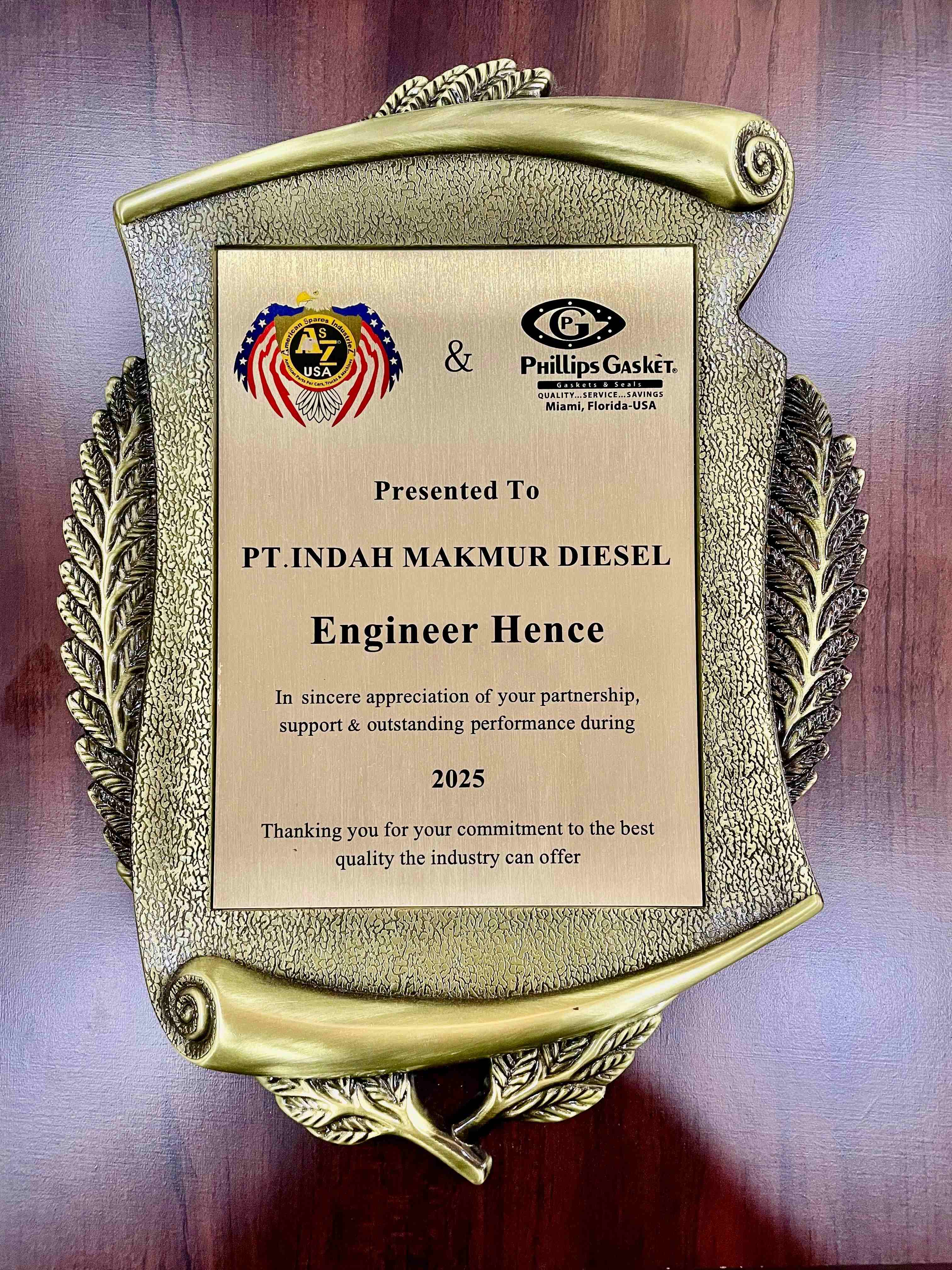 Outstanding Perfomance 2025